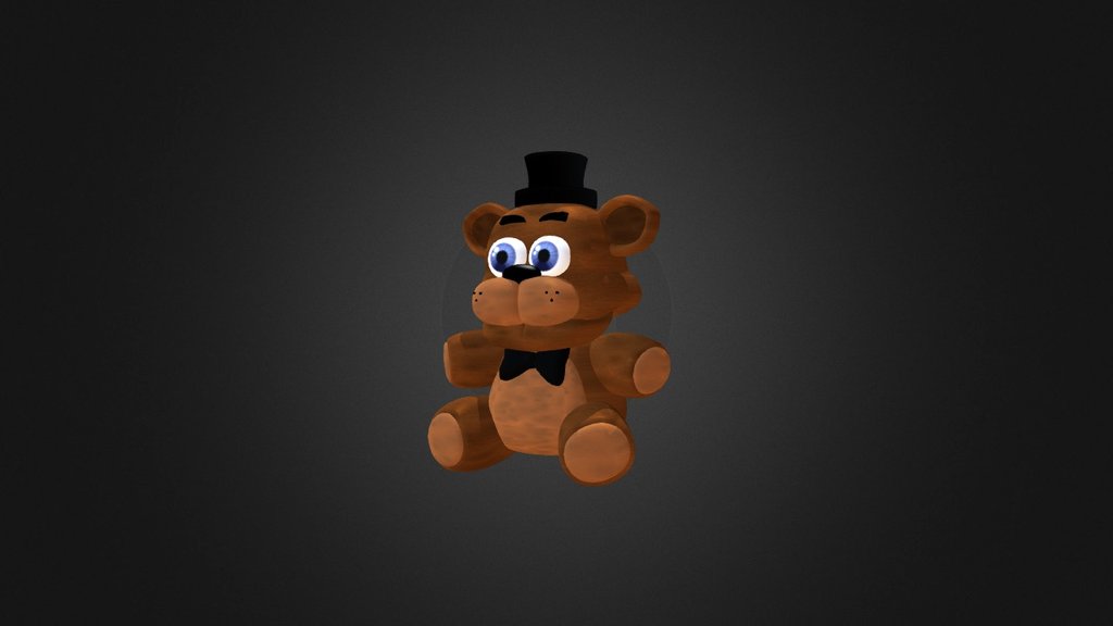 Doll Freddy 3d model