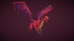 Stylized Fantasy Dragon