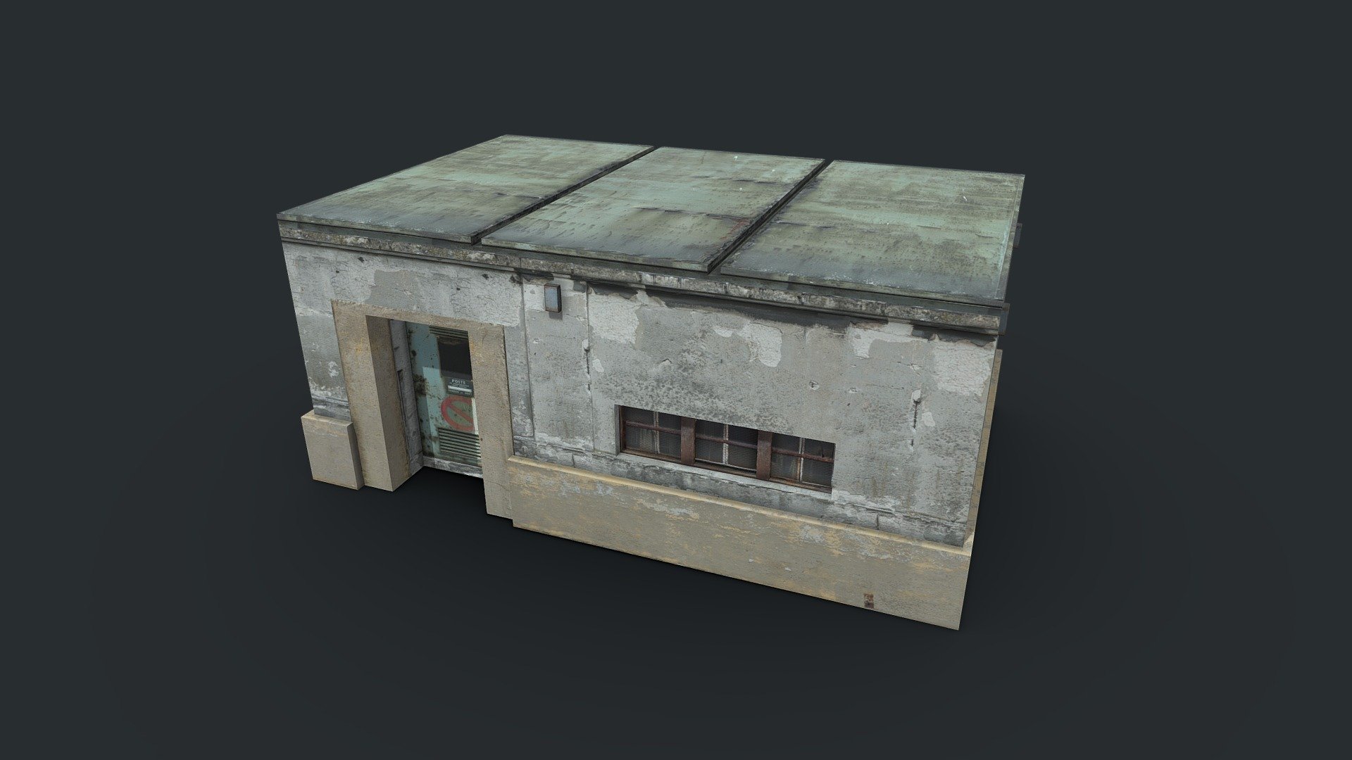 Barrack 3 3d model