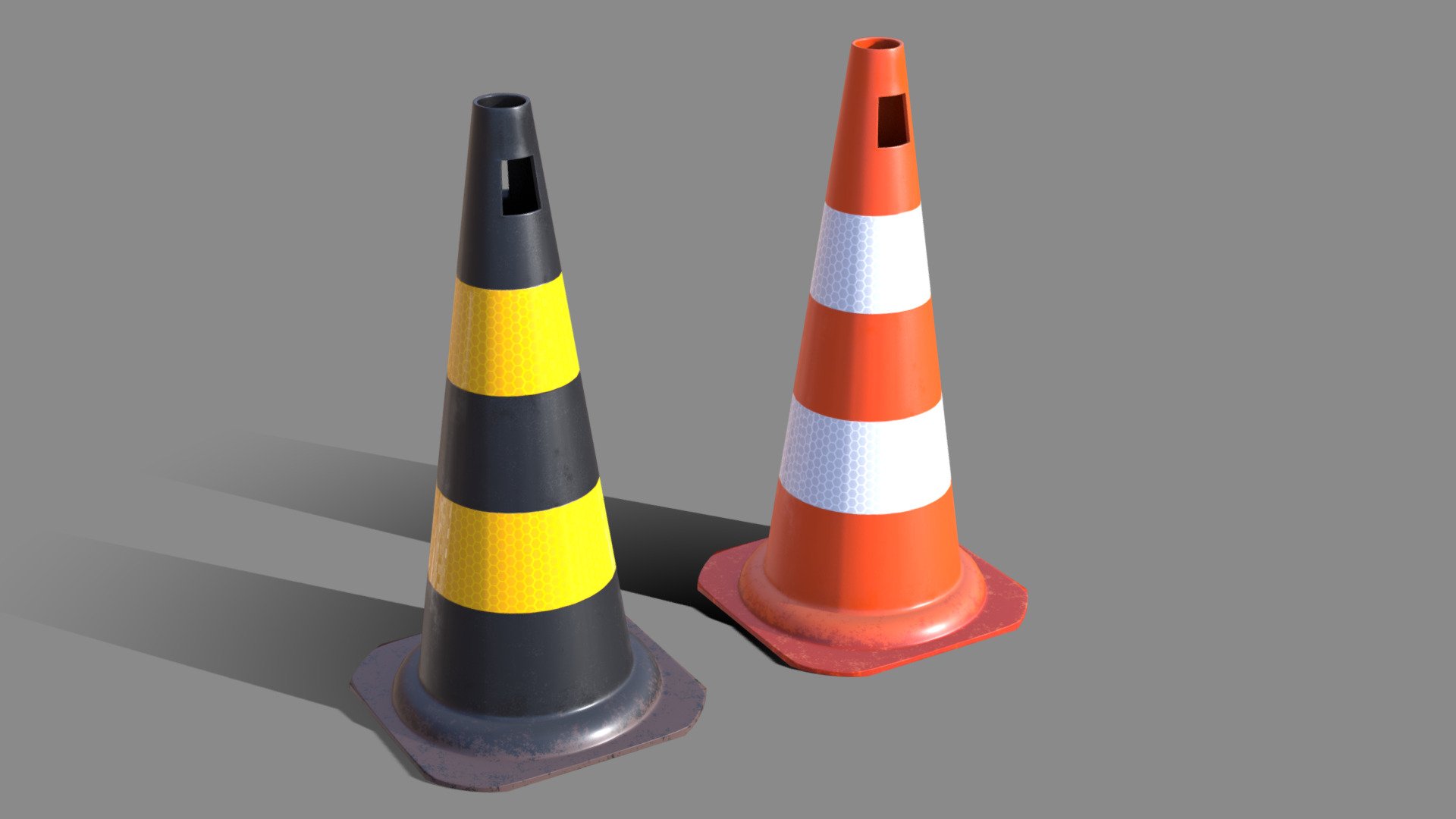 Cone Sinalizacao 3d model