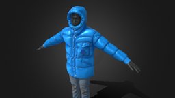 Moncler Lamentin Puffer, Amiri Jeans