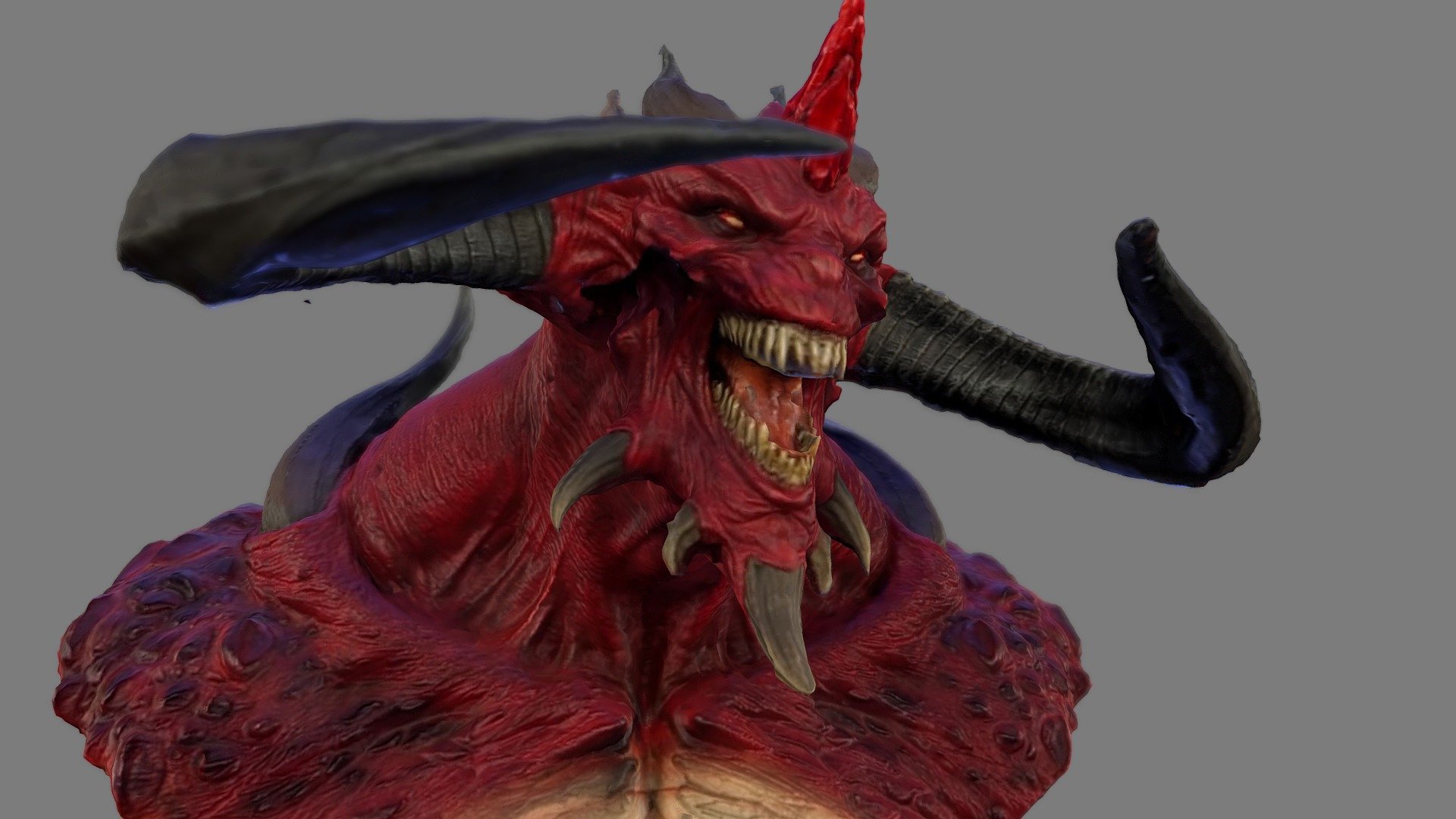 Diablo from diablo II 3d model