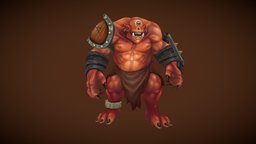 Stylized Fantasy Cyclops