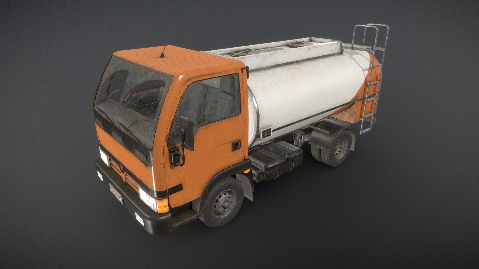 Light Truck Cistern 3d model