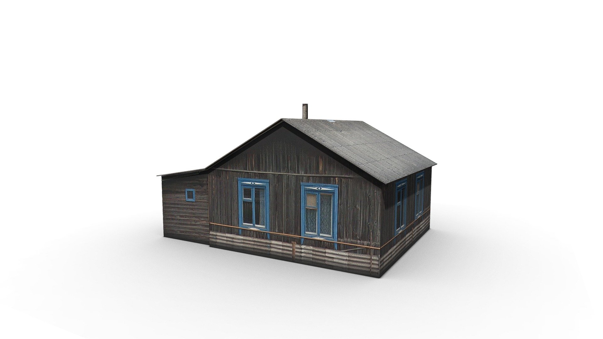 Village house 3d model