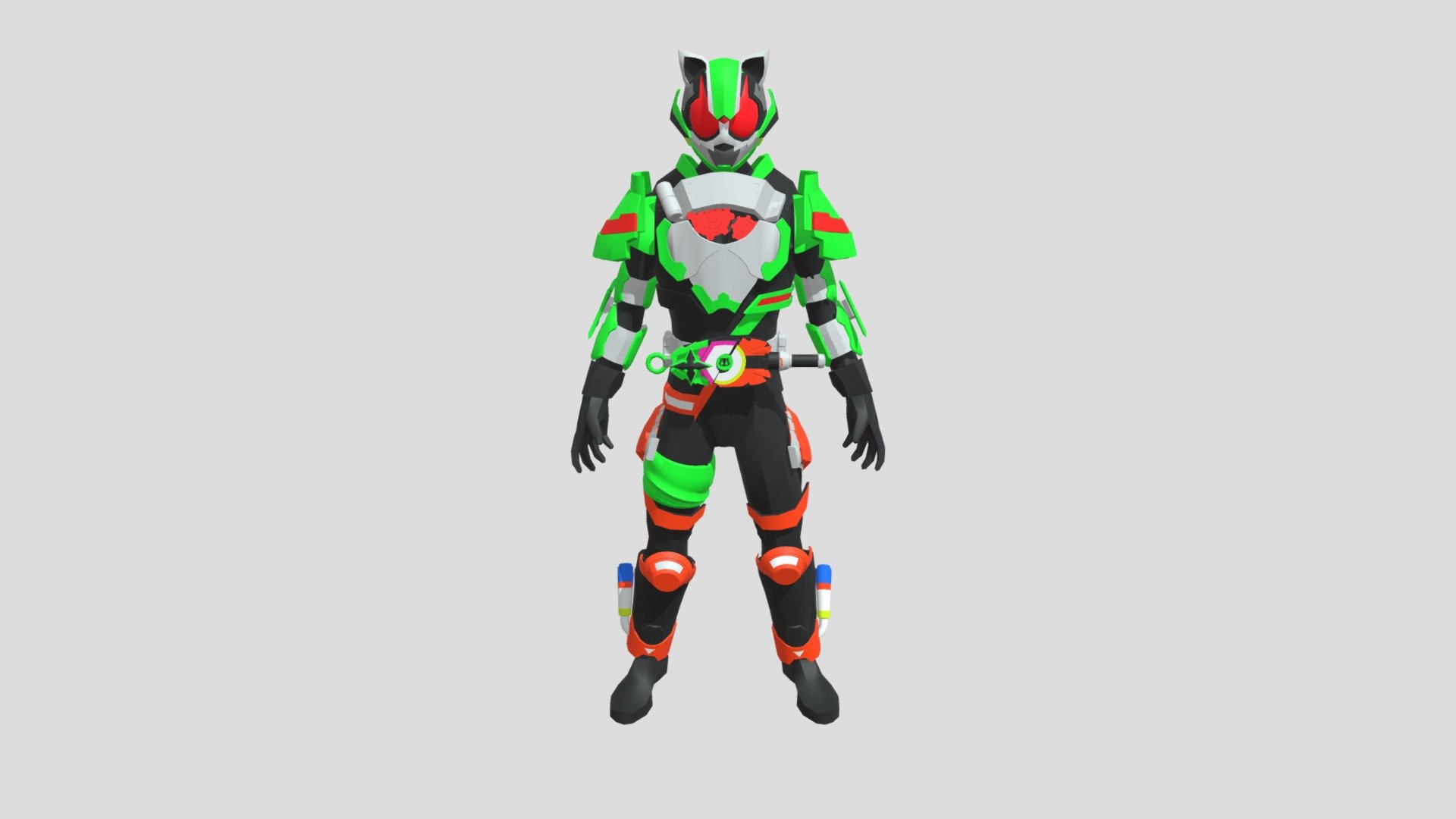 Kamen Rider Tycoon Ninja Boost form 3d model