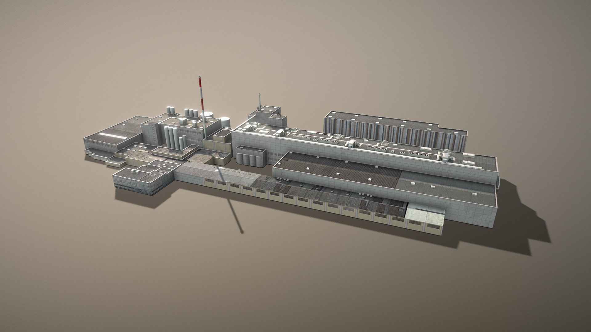 LOWL Linz Factory 3d model