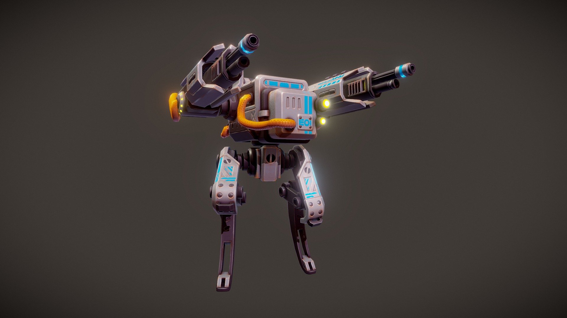 Mech_02 3d model