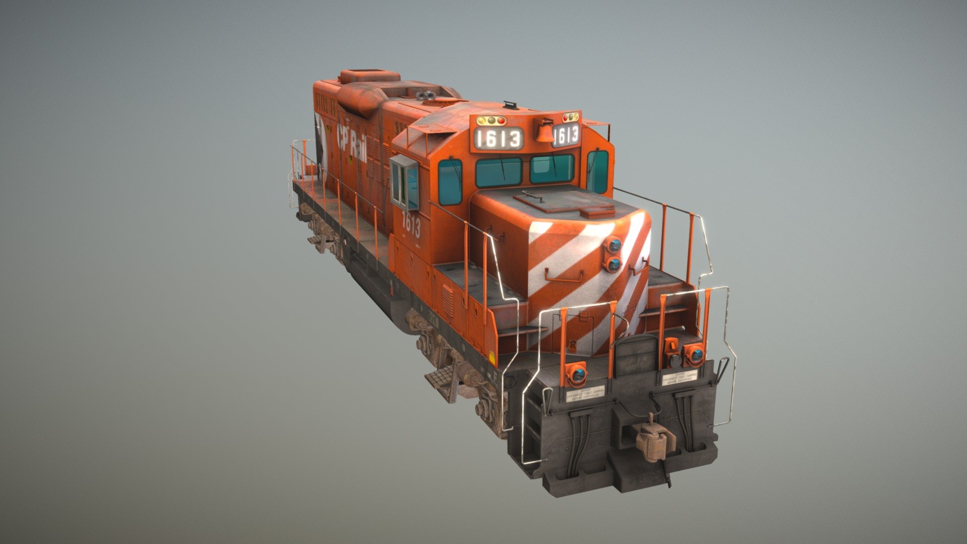 CP GP9u 3d model