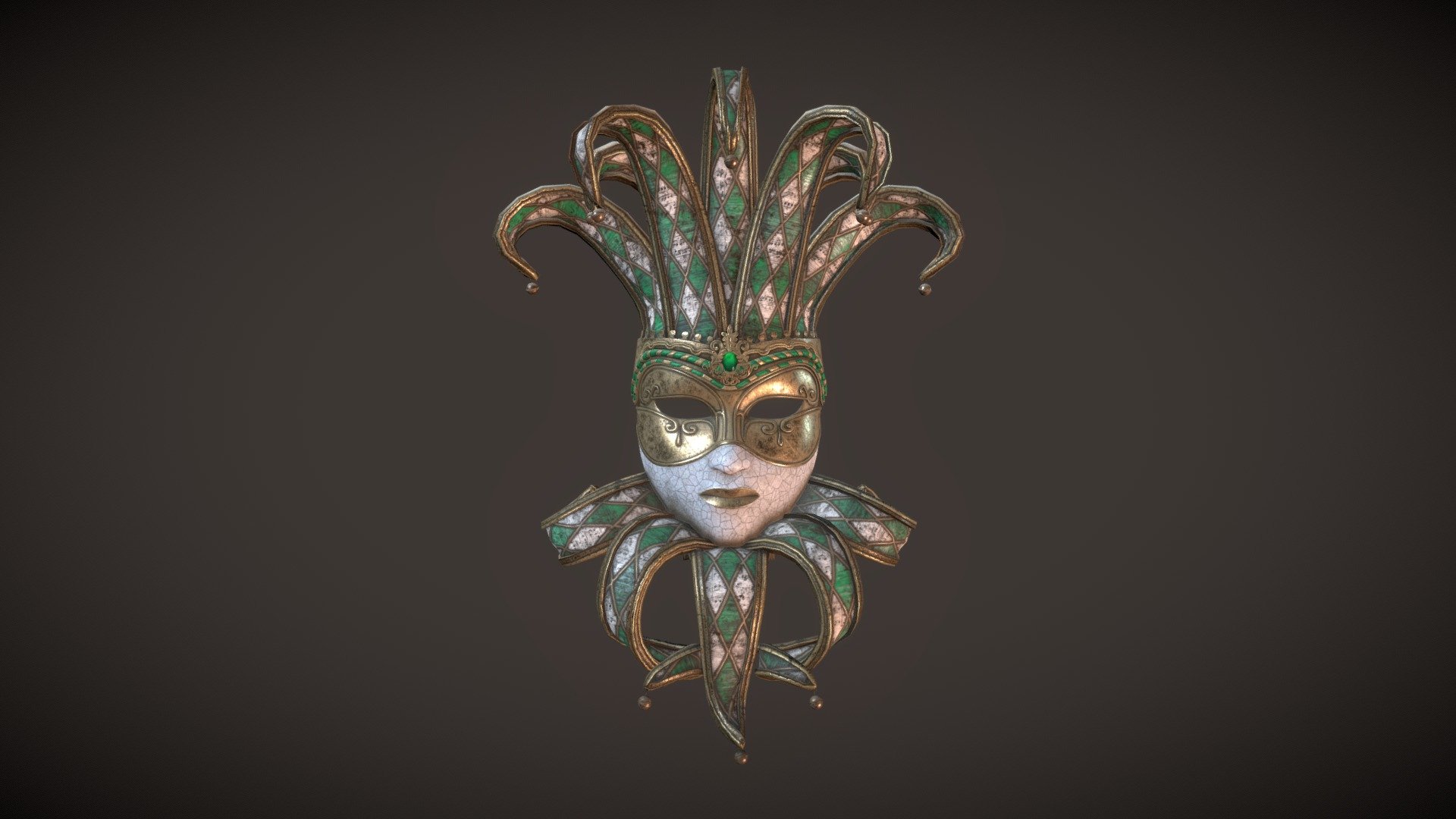 Venetian Mask 3d model