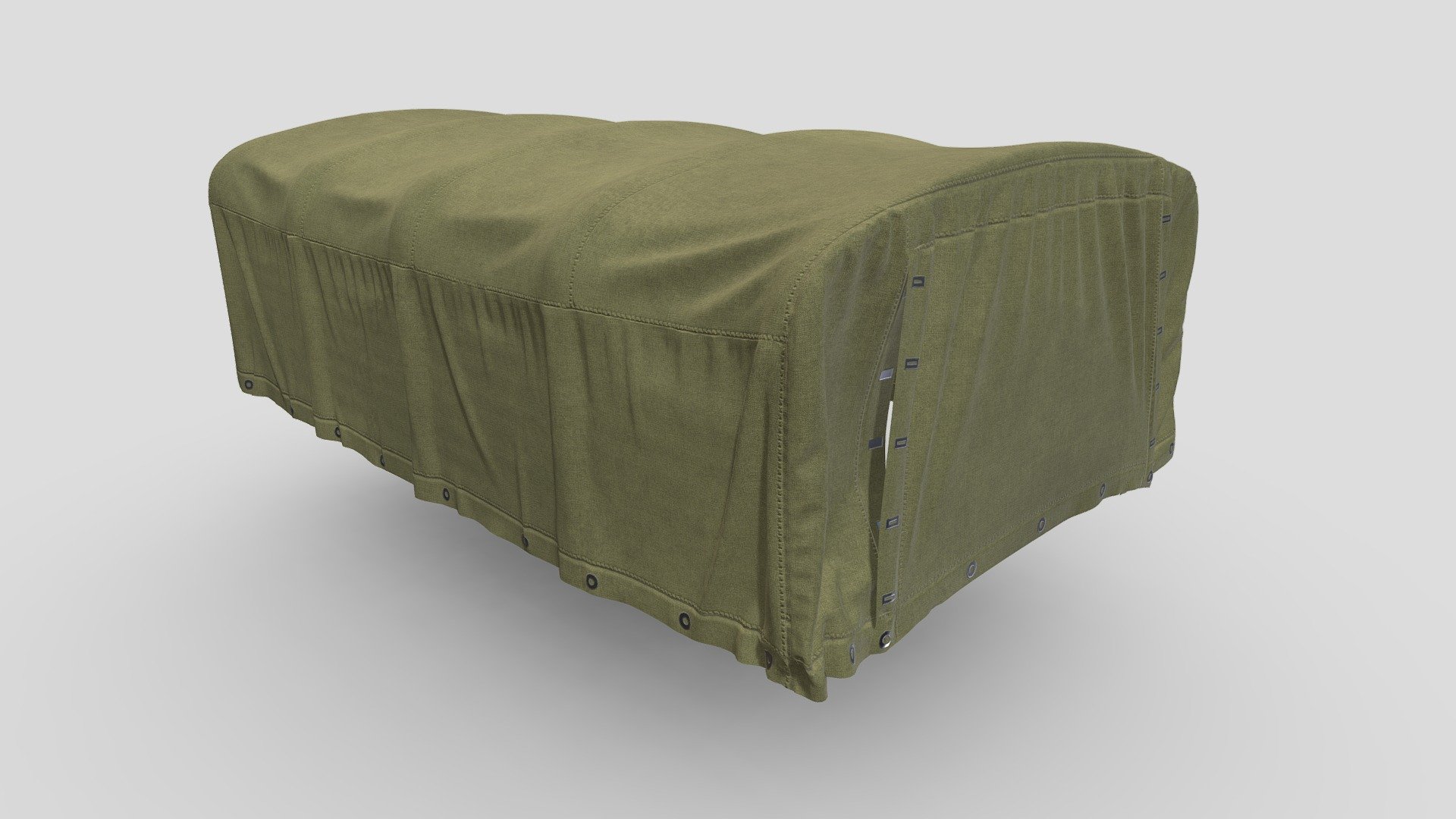 3d model Tent ZIL-157_v3 3d model