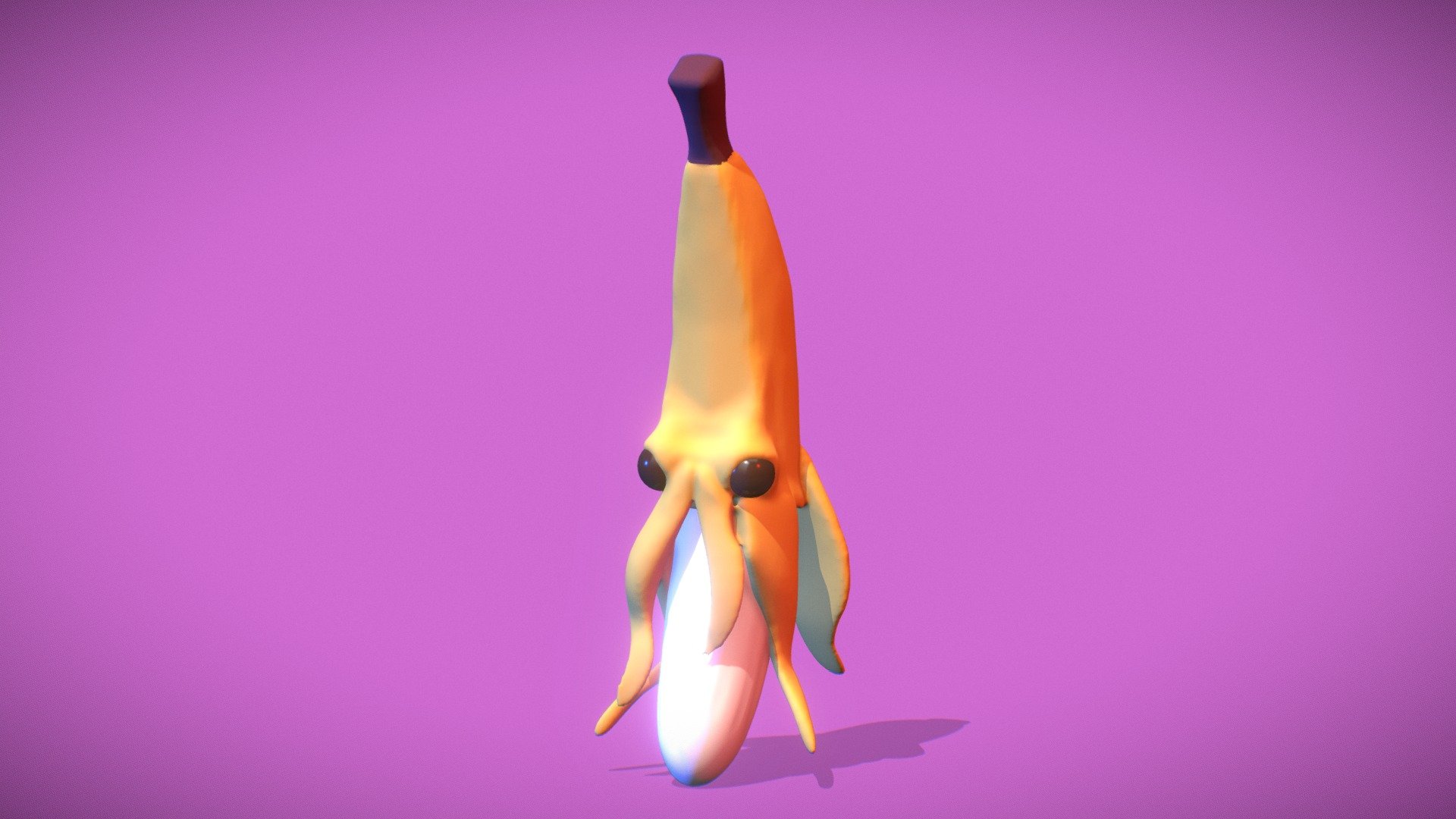 Banana 3d model