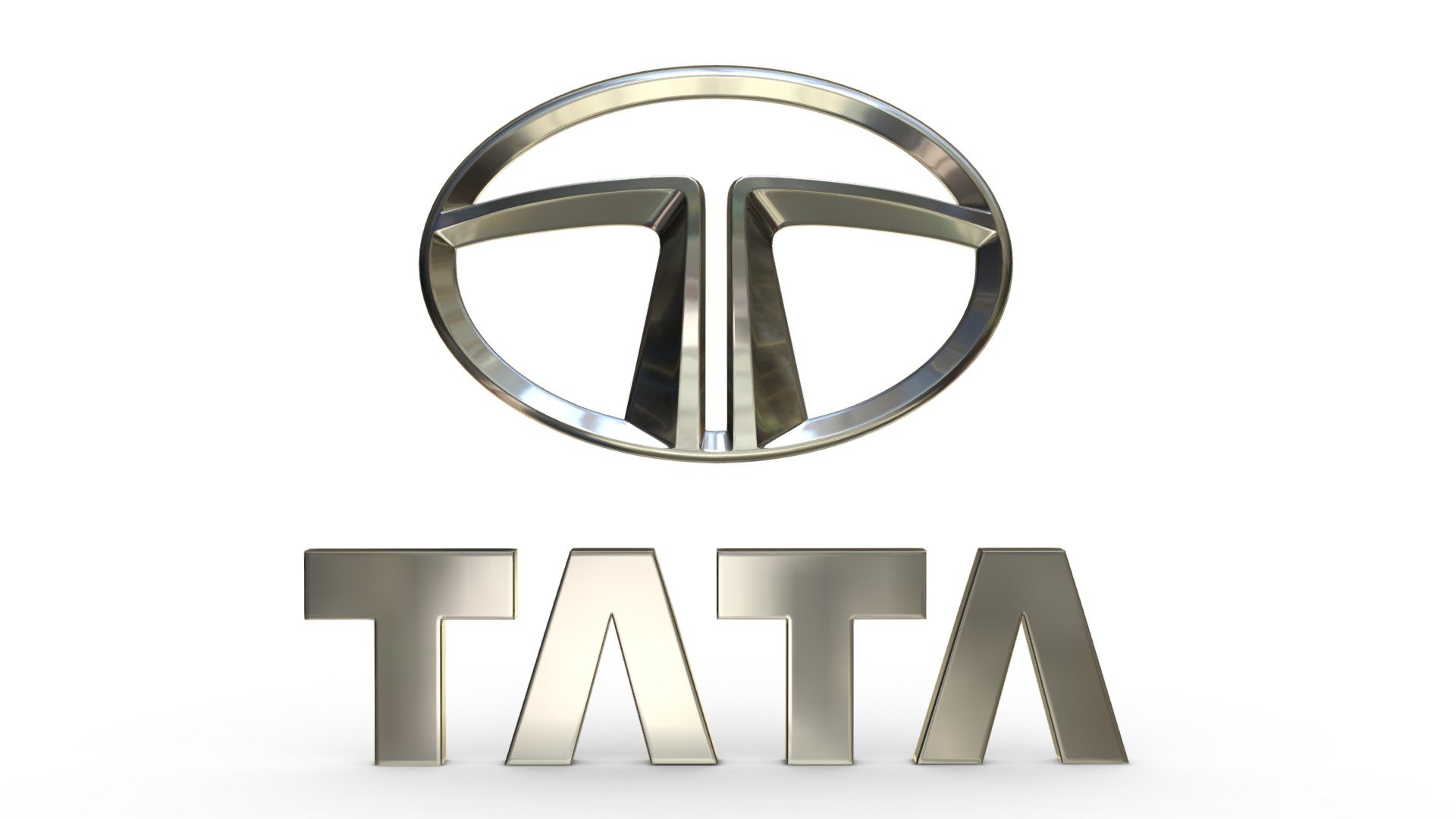 tata logo 3d model