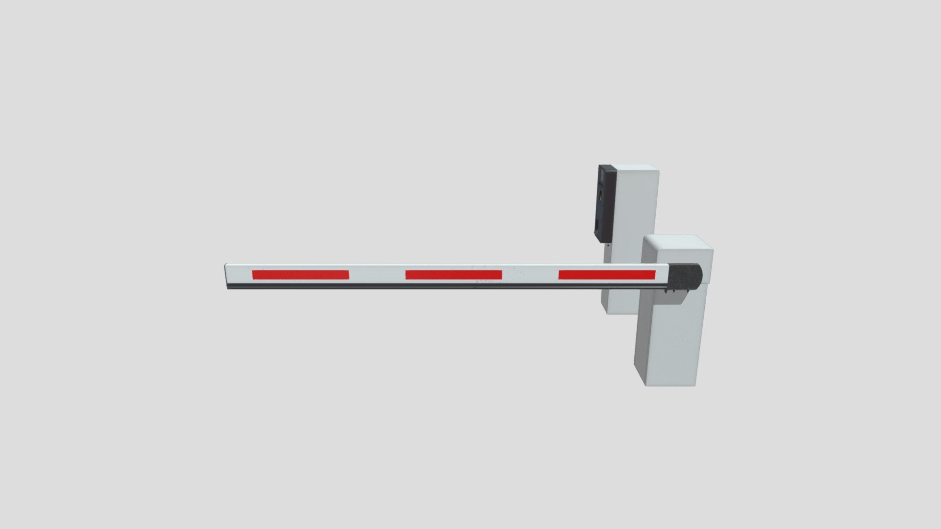 boom barrier 48 AM218 Archmodel 3d model