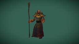 Stylized Human Male Newbie Mage(Outfit)