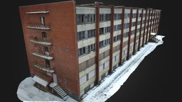 Abandoned Soviet Aparment Complex