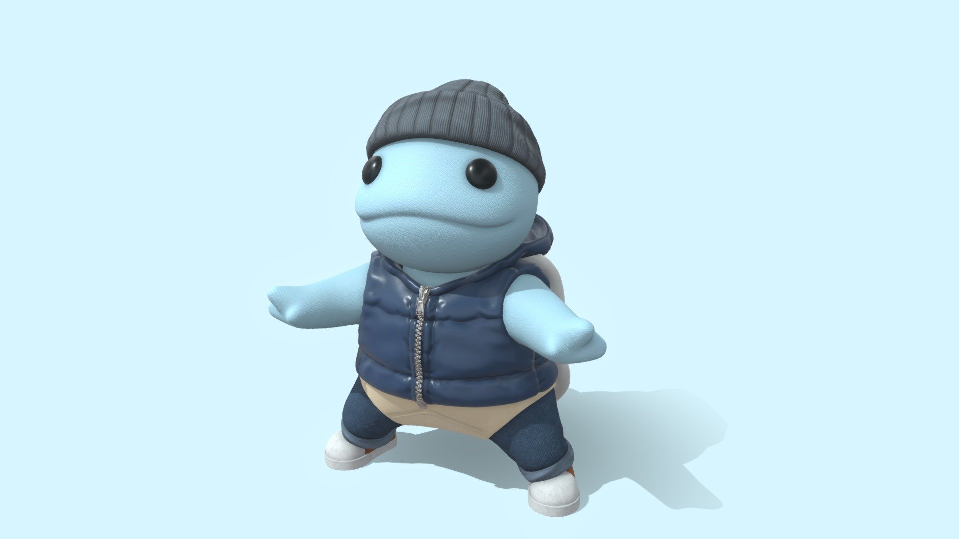 Squirtle 3d model