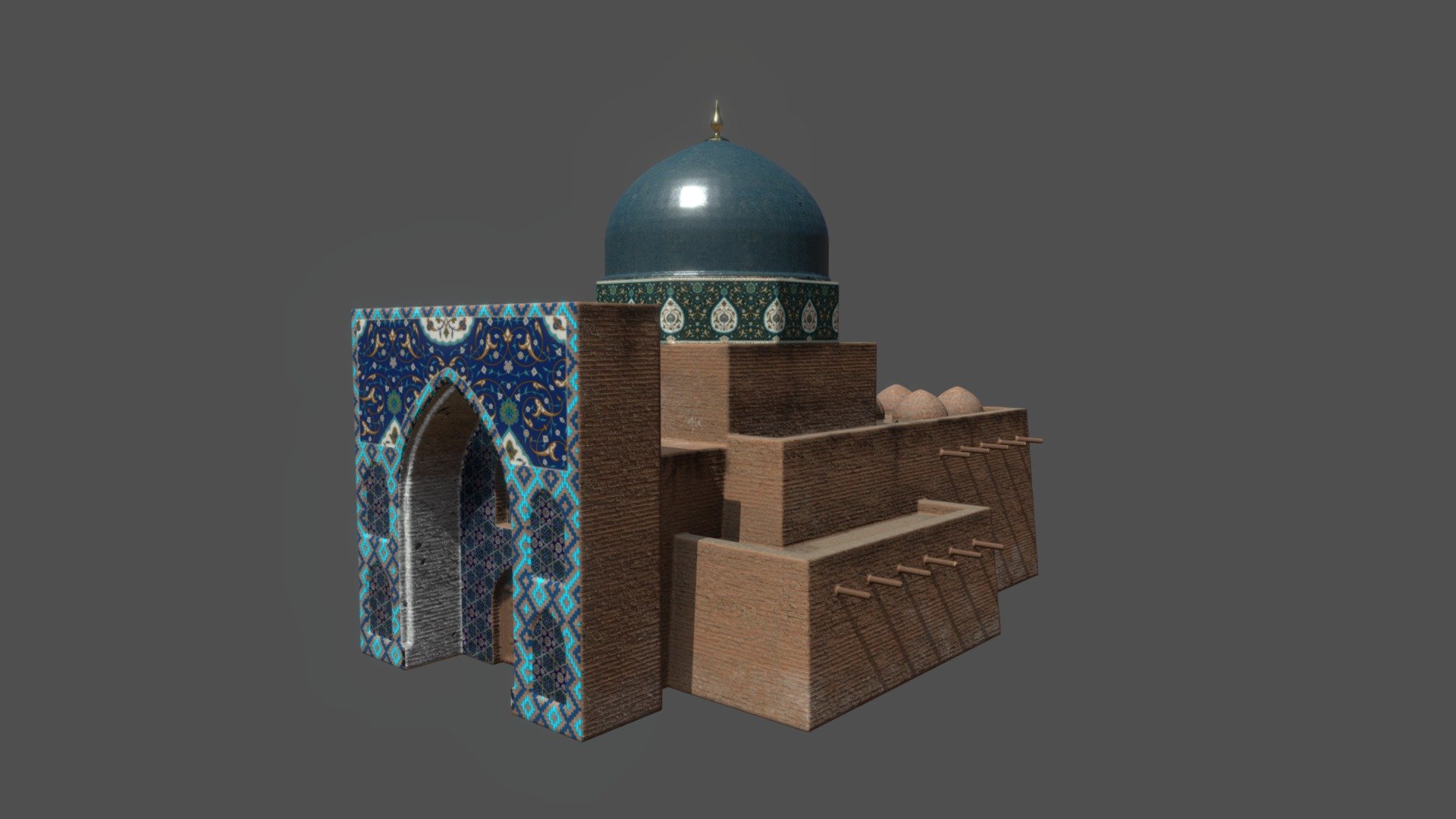 Samarkand_Historical_Building 3d model