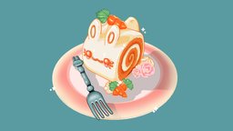 🥕Bunny Carrot Cake Roll🥕