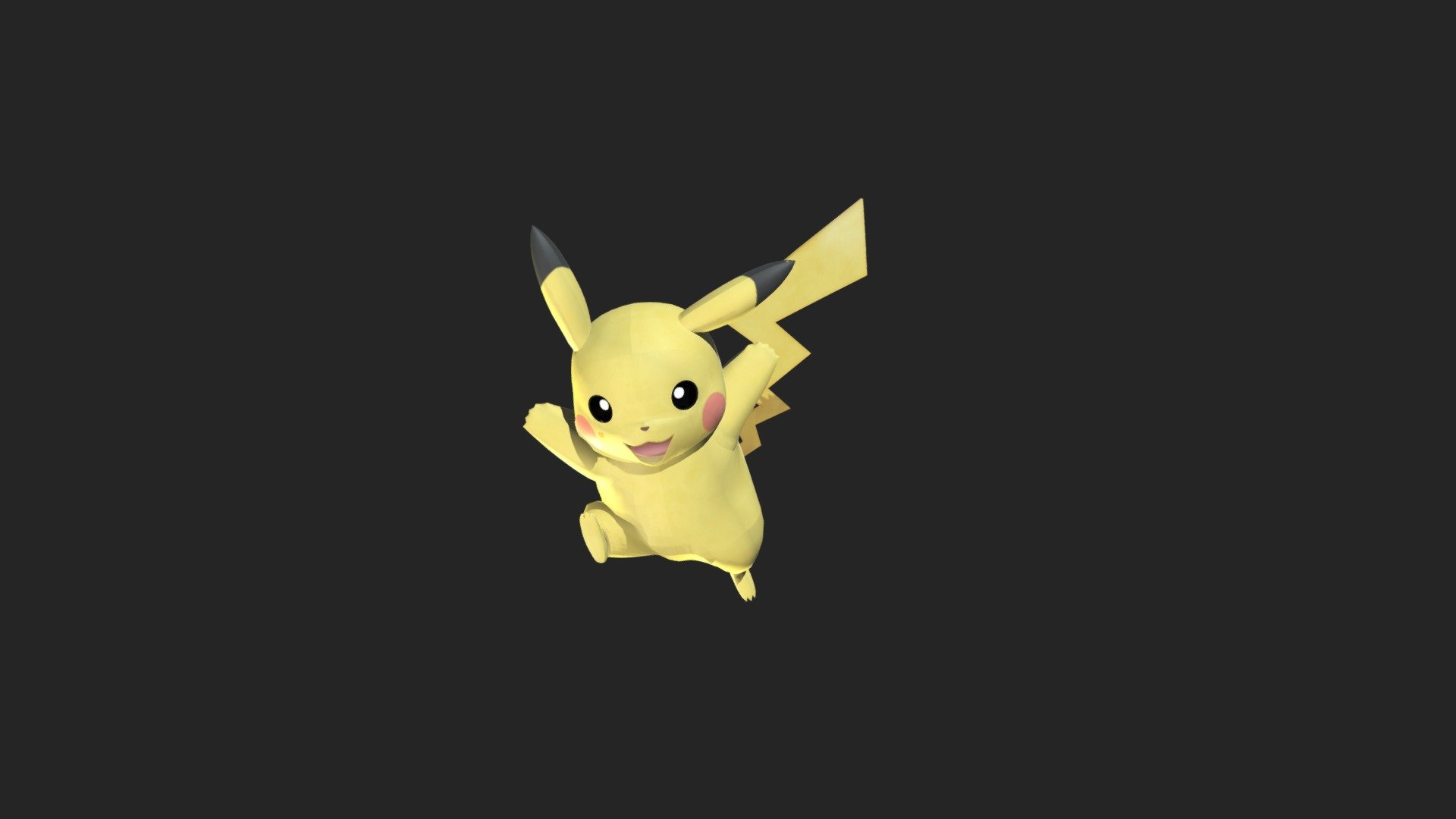 pokemon-pikachu 3d model