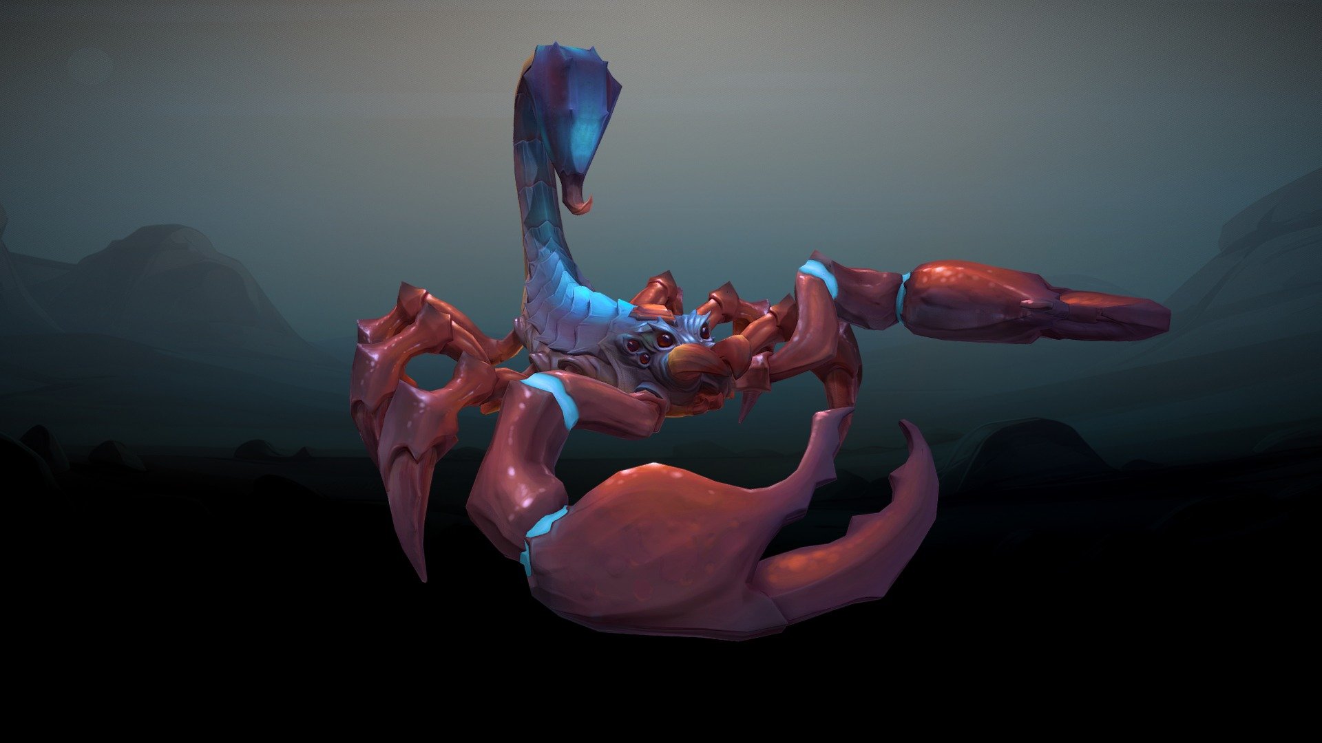 Stylized Scorpion 3d model