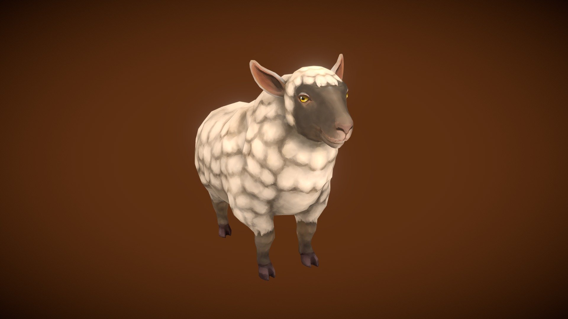 Stylized Sheep 3d model