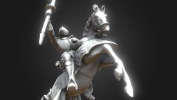 Knight Horse Statue