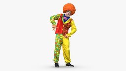 001531_Funny Clown in 3D