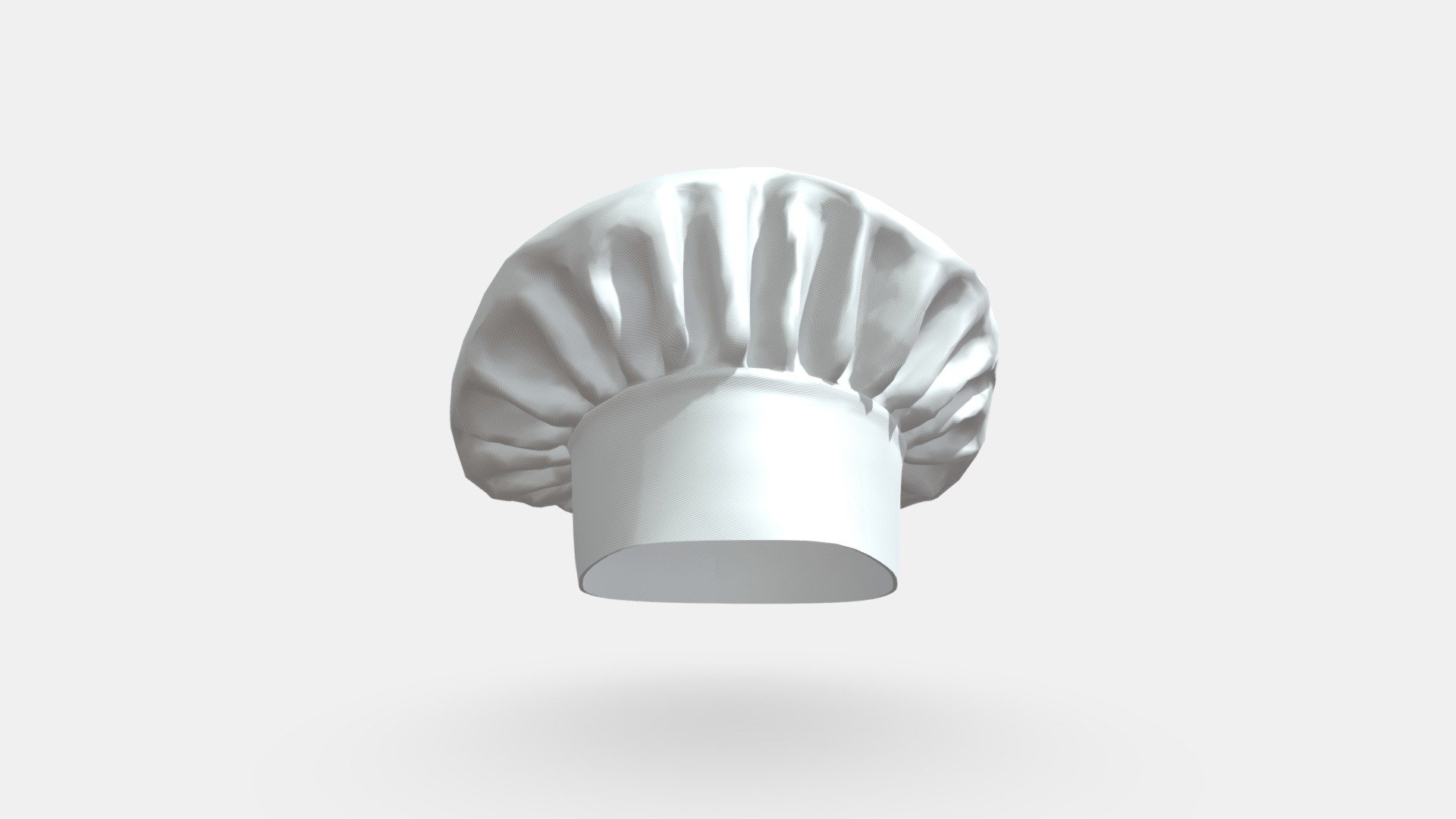 Chef Hat 3d model