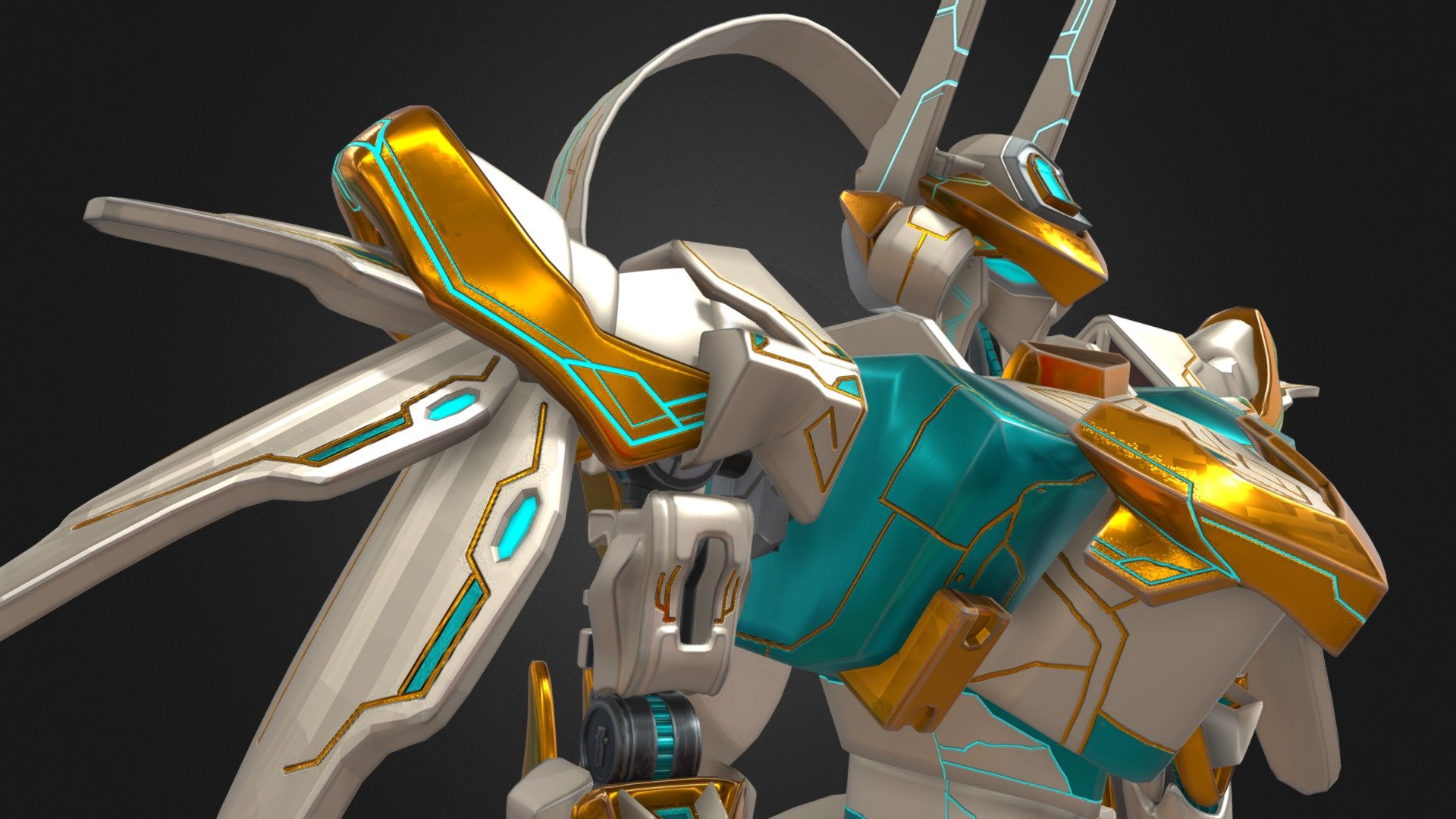 anka original robot 3d model