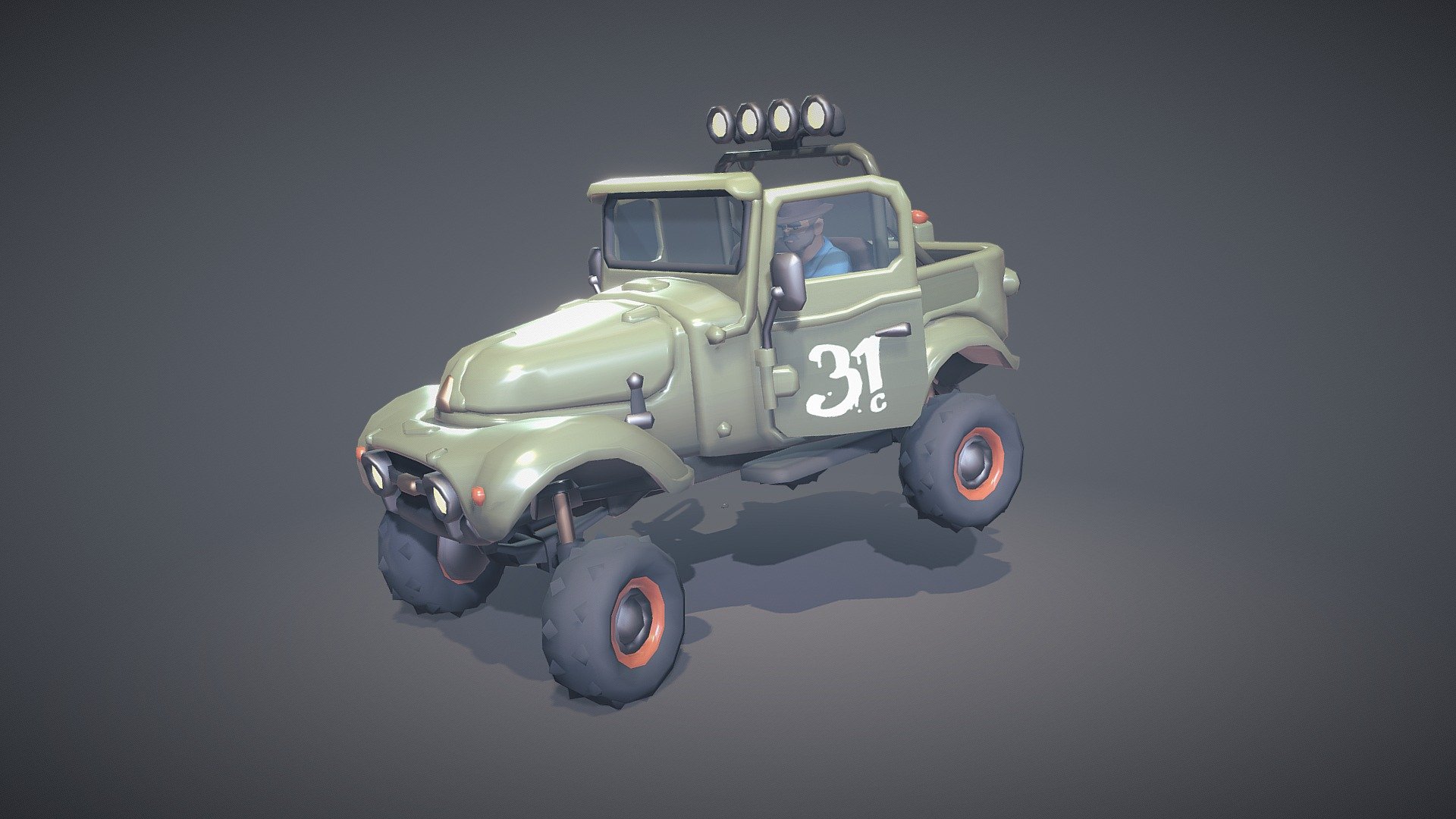 Hot Rod Constructor Showcase 3d model