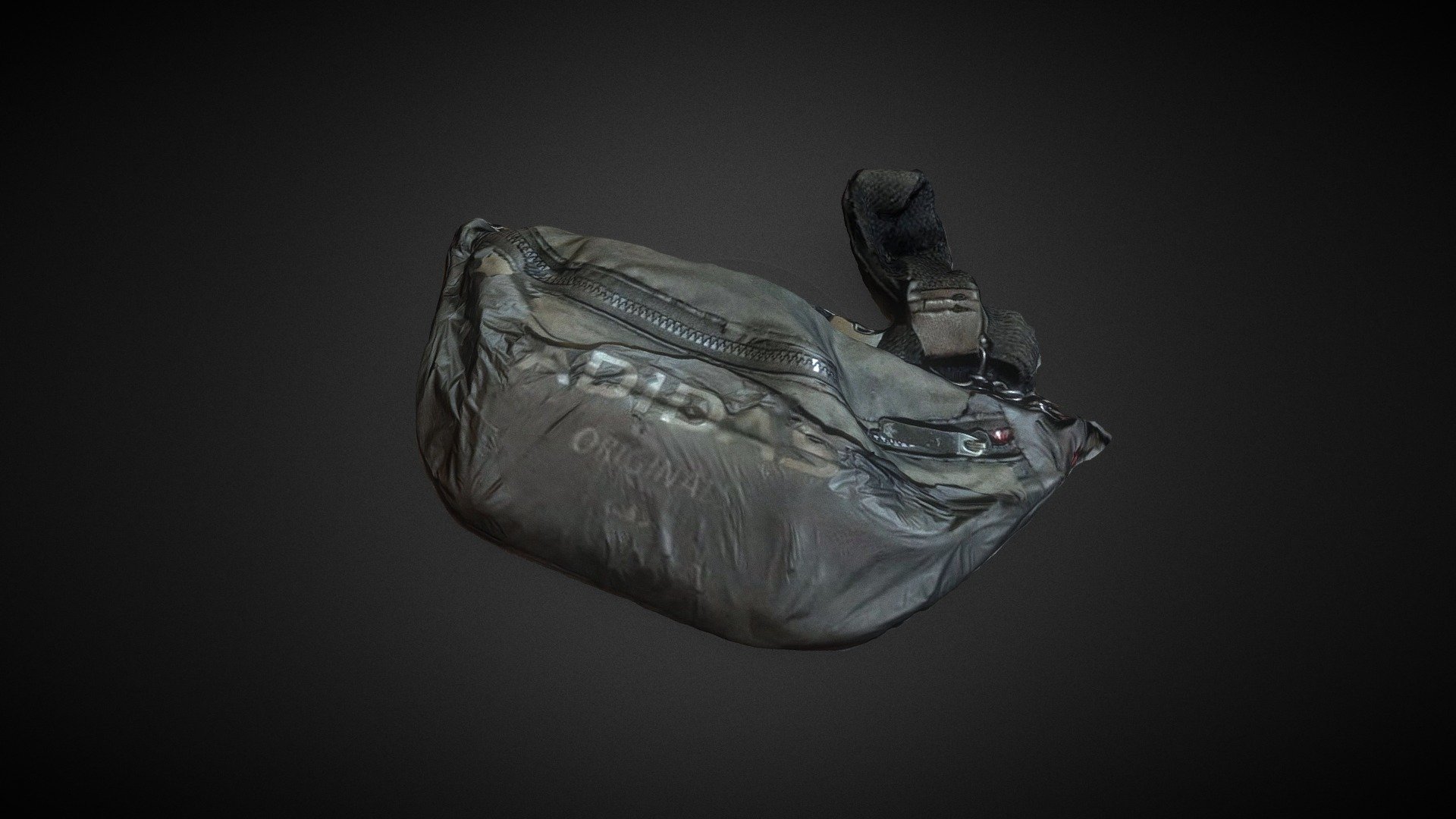 Worn Out Sling Bag 3d model