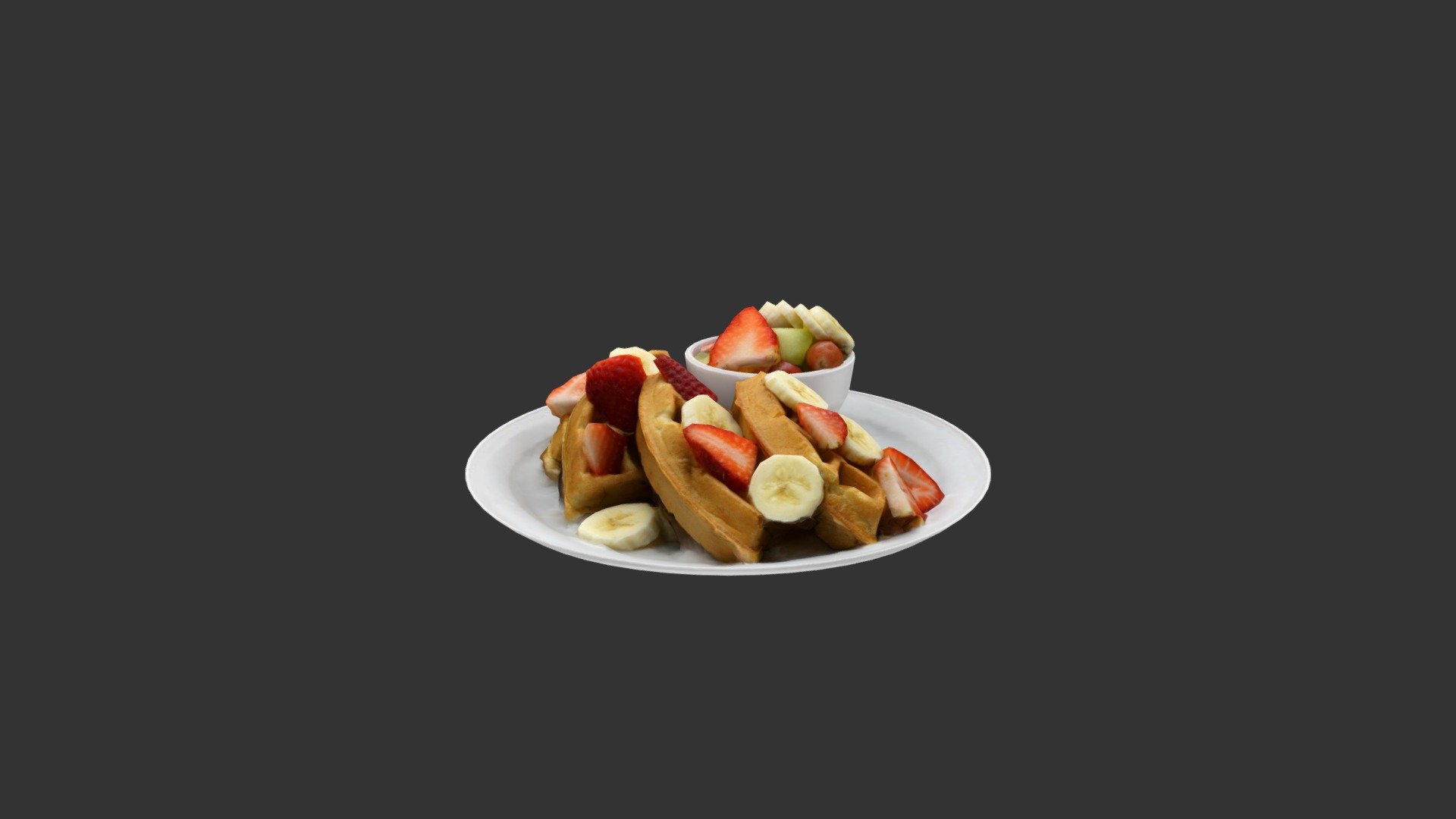 BELGIAN WAFFLE 3d model