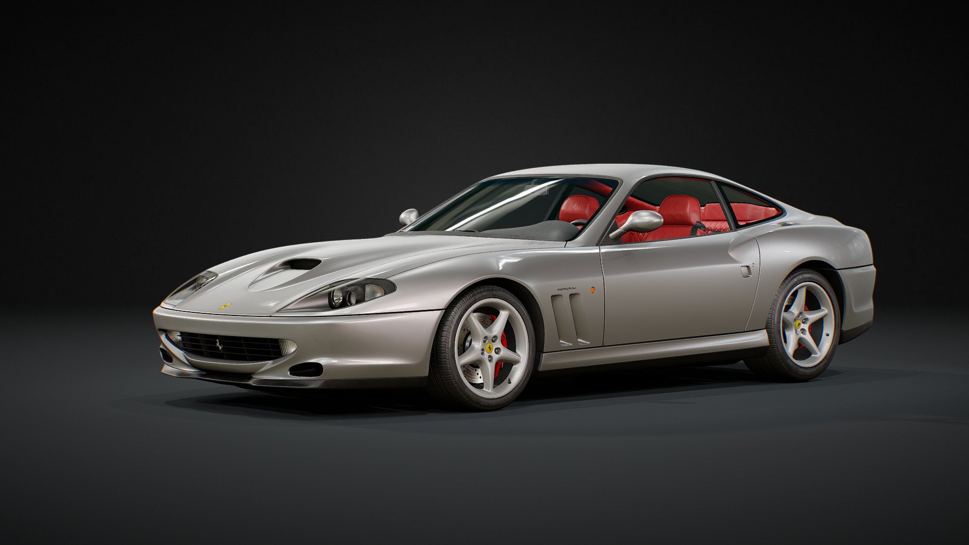 96 Ferrari 550 Maranello 3d model