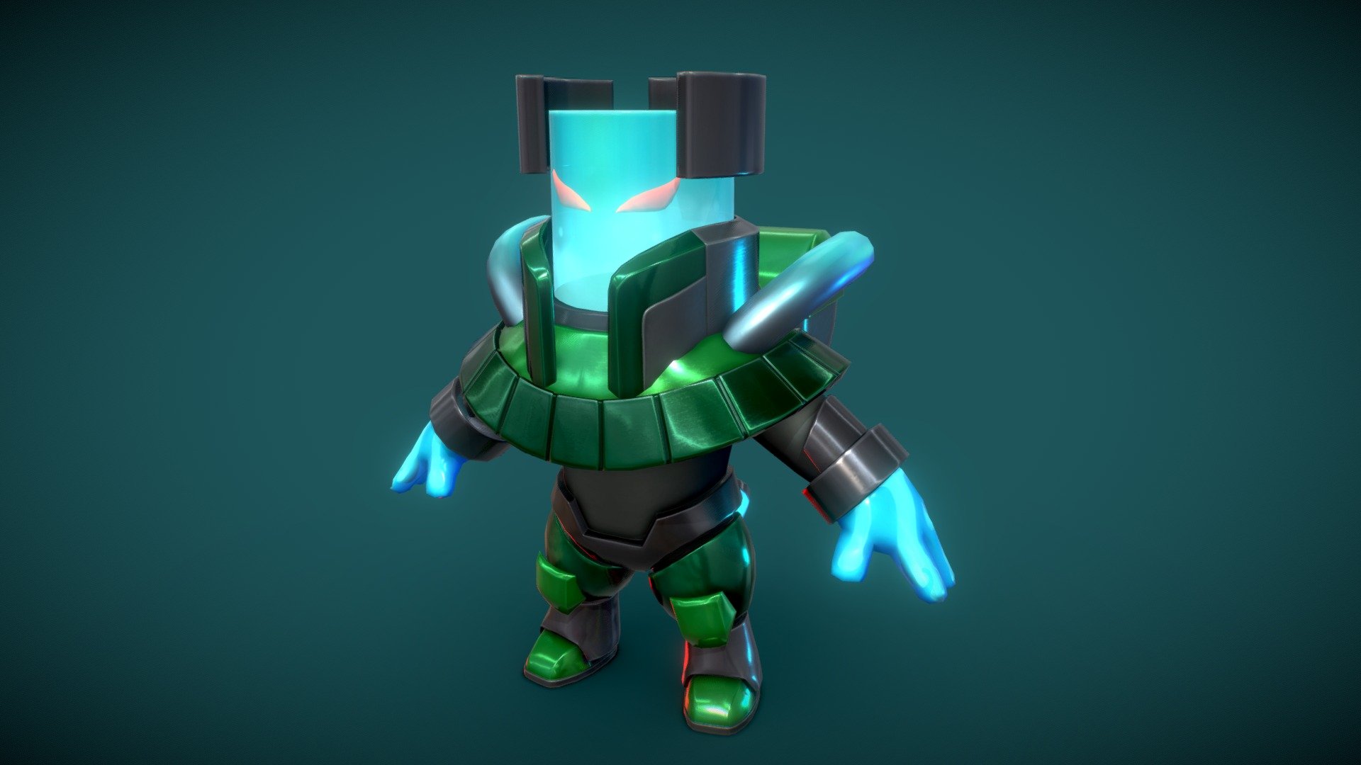 Toxic The Glass 3d model