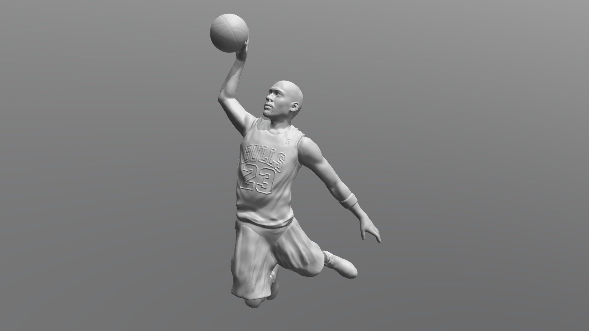 Michael Jordan for 3D printing 3d model