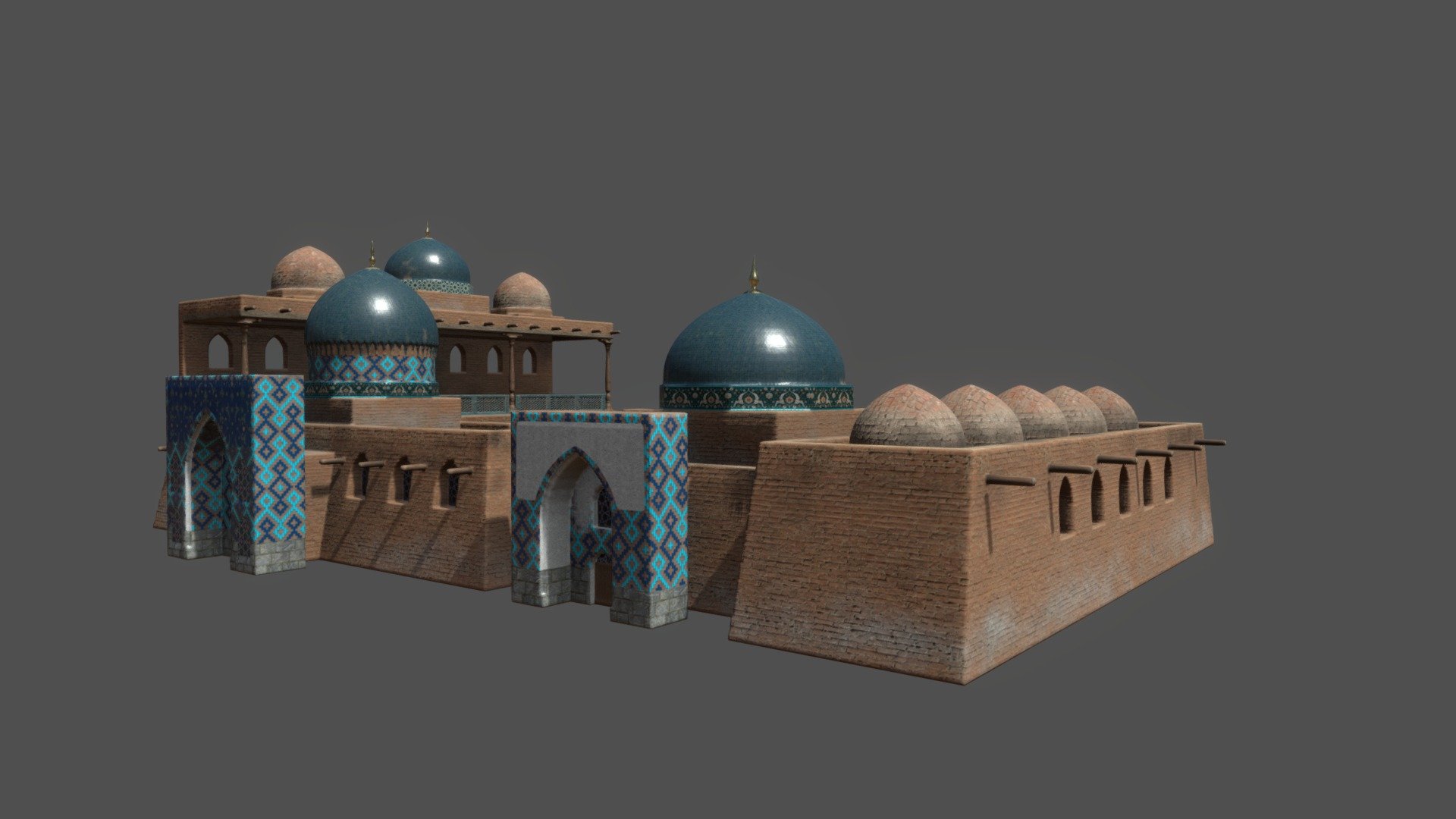 Samarkand_Historical_Building_2 3d model