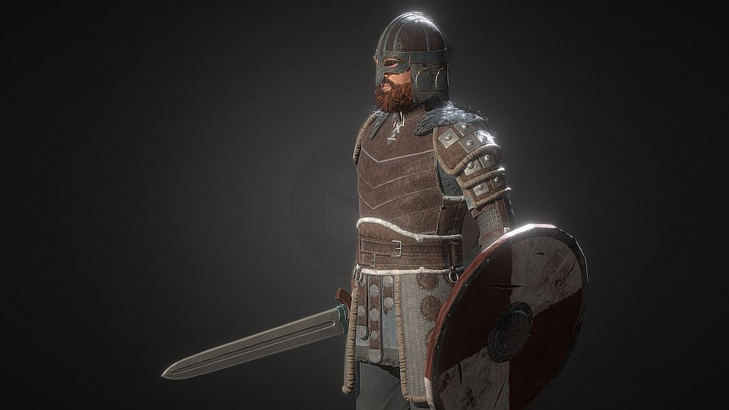 Warrior 3d model