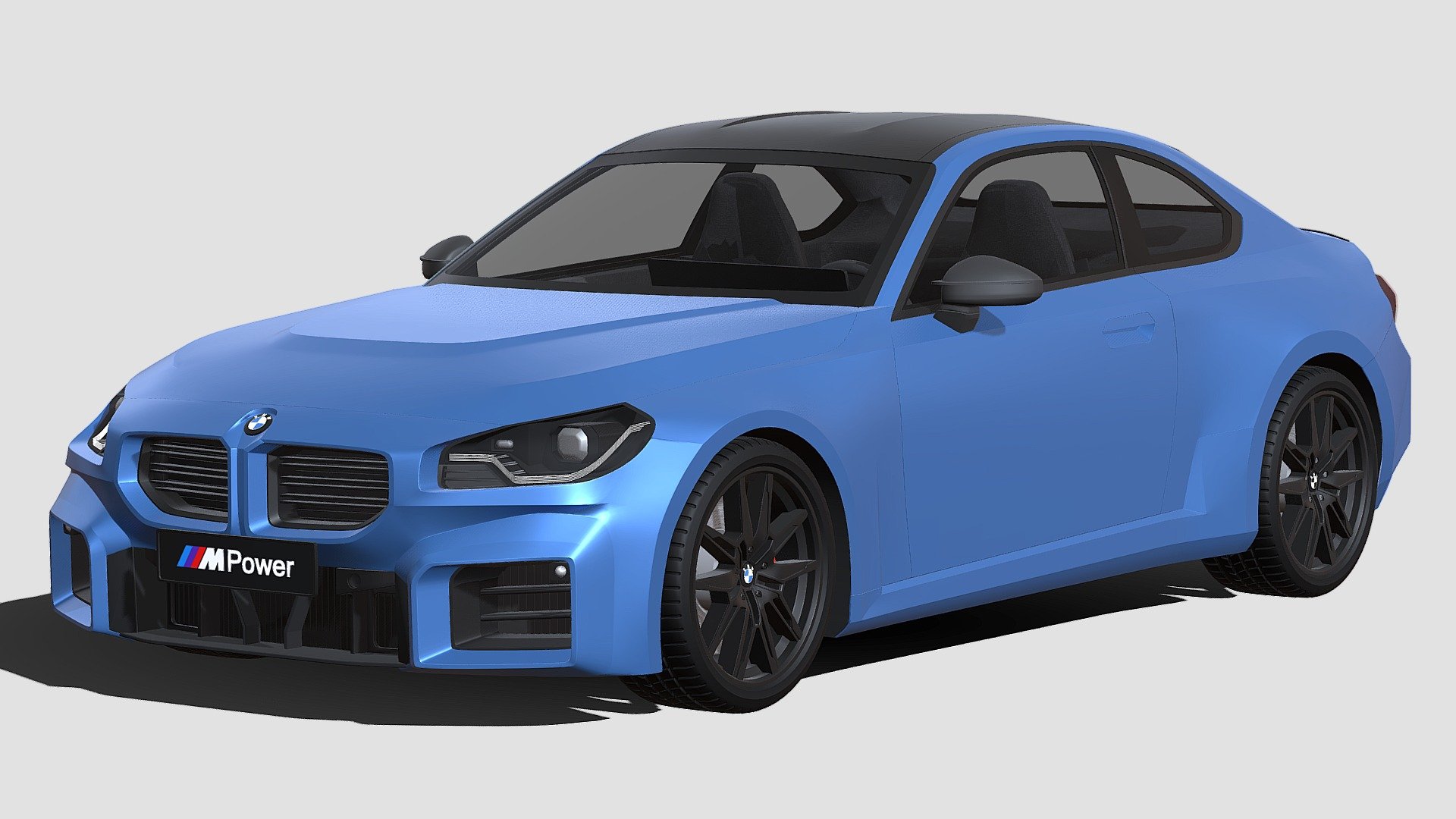 BMW M2 2022 3d model