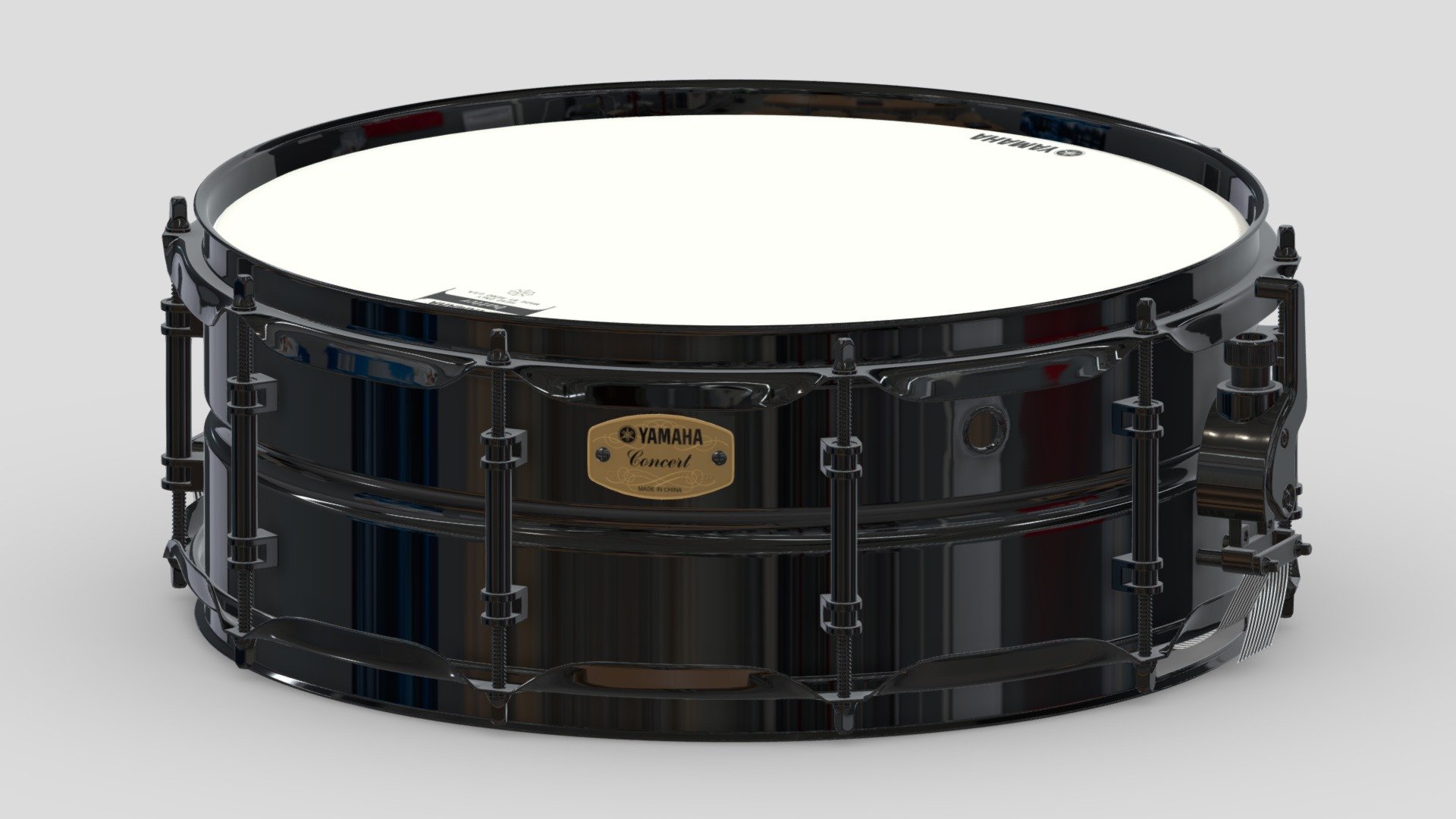 Yamaha Percussion Snare Drum CSS-A Series 3d model