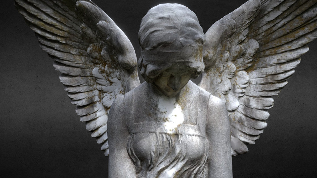 cemetery Angel 3d model