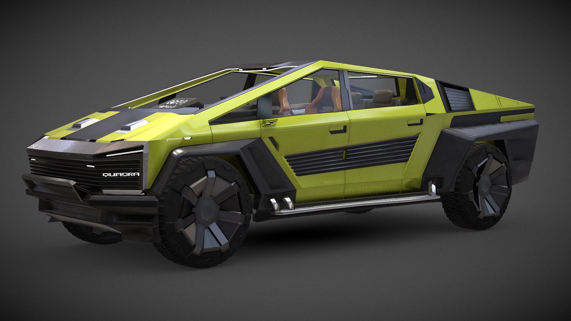 Cybertruck edgerunner edition 3d model