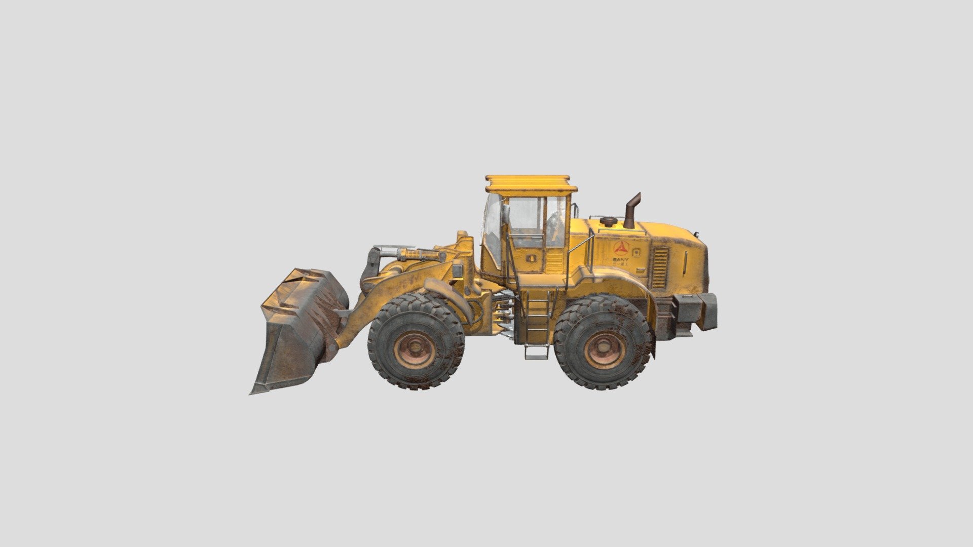 bulldozers 3d model