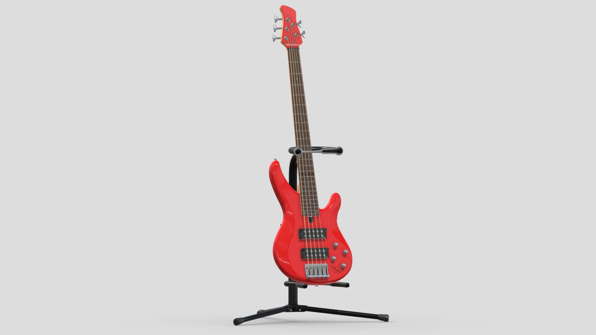 Yamaha Basses Guitar TRBX305 3d model