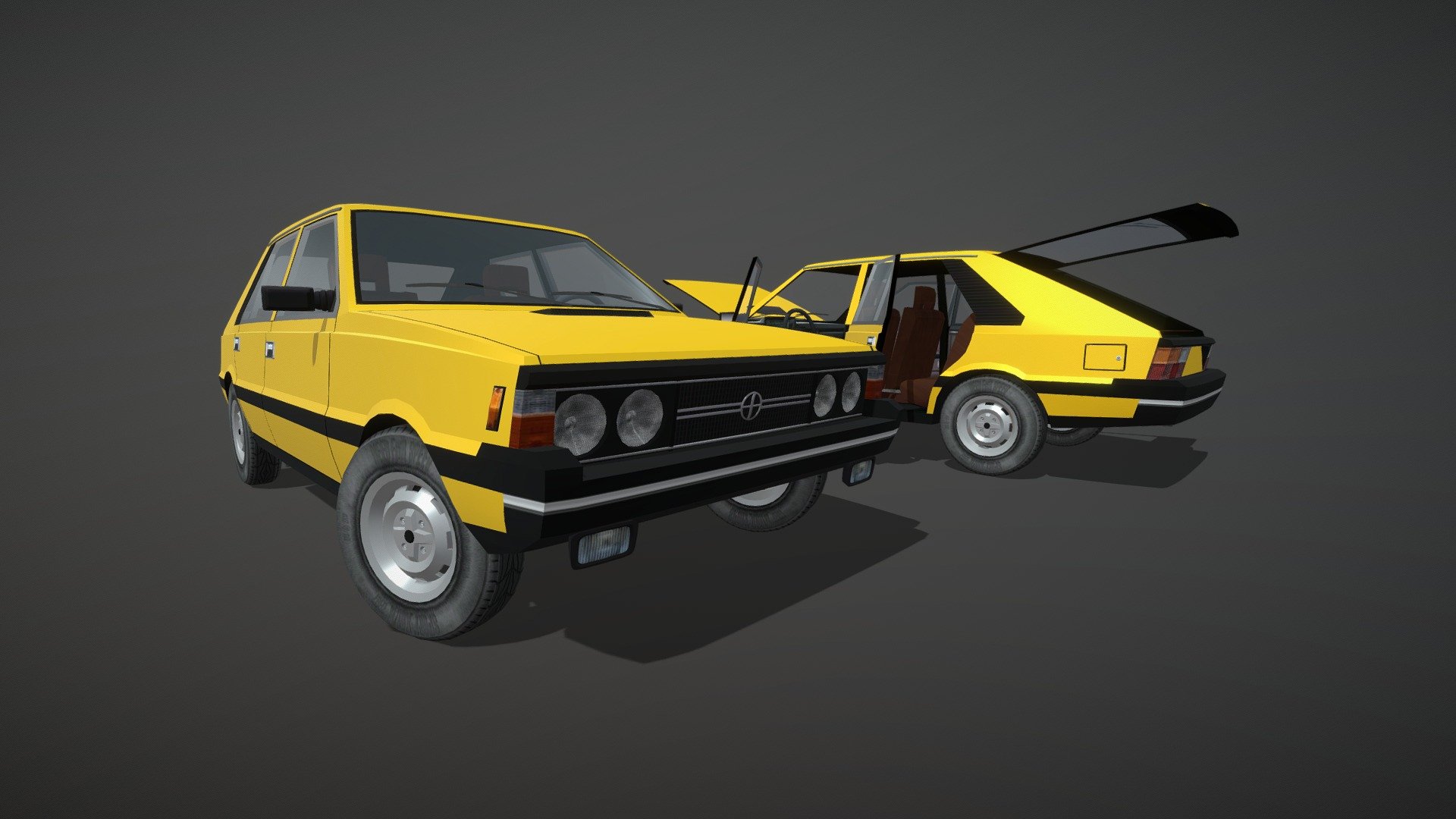 FSO Polonez 1500 3d model