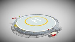 Circular Heliport