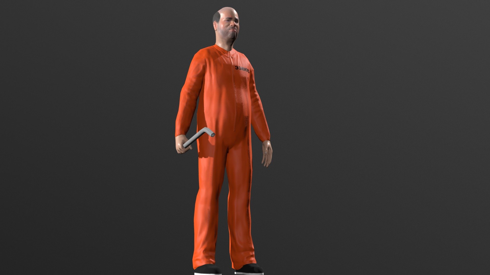 Prisoner-02 3d model