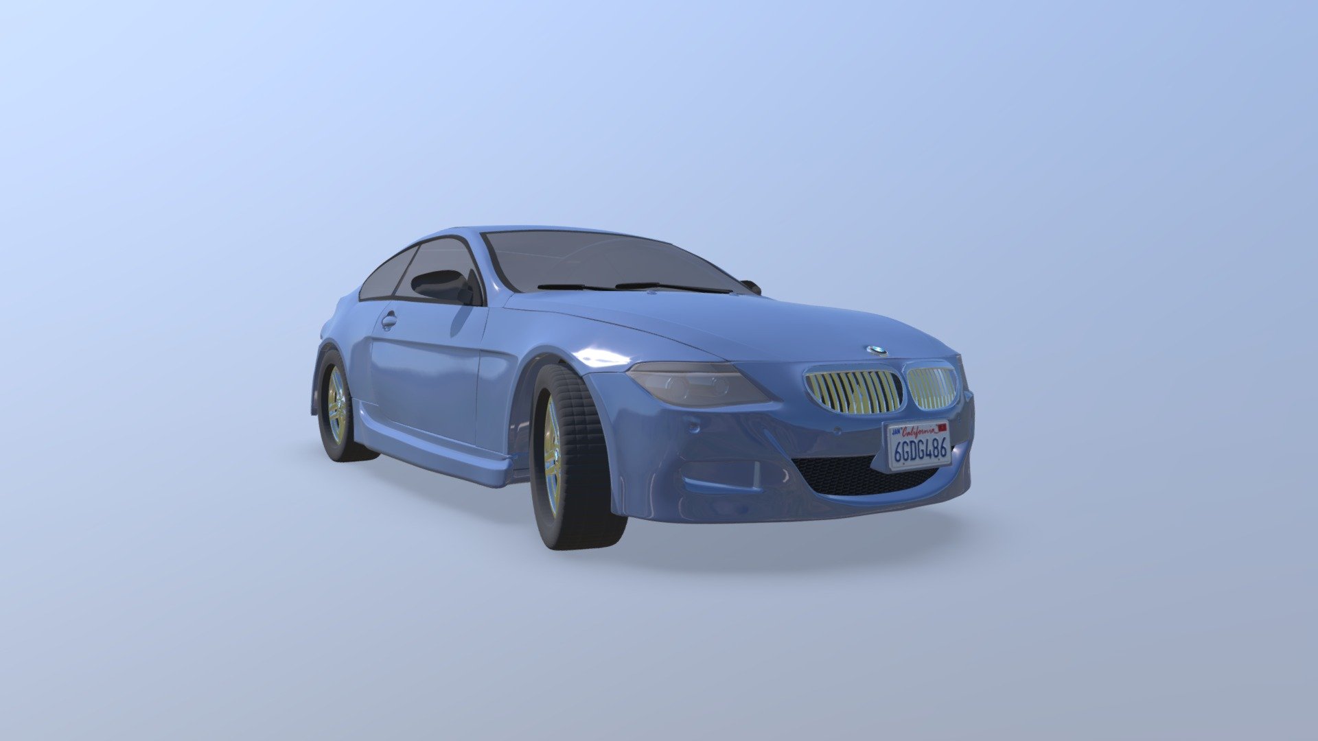 2006 BMW M6 Coupe 3d model