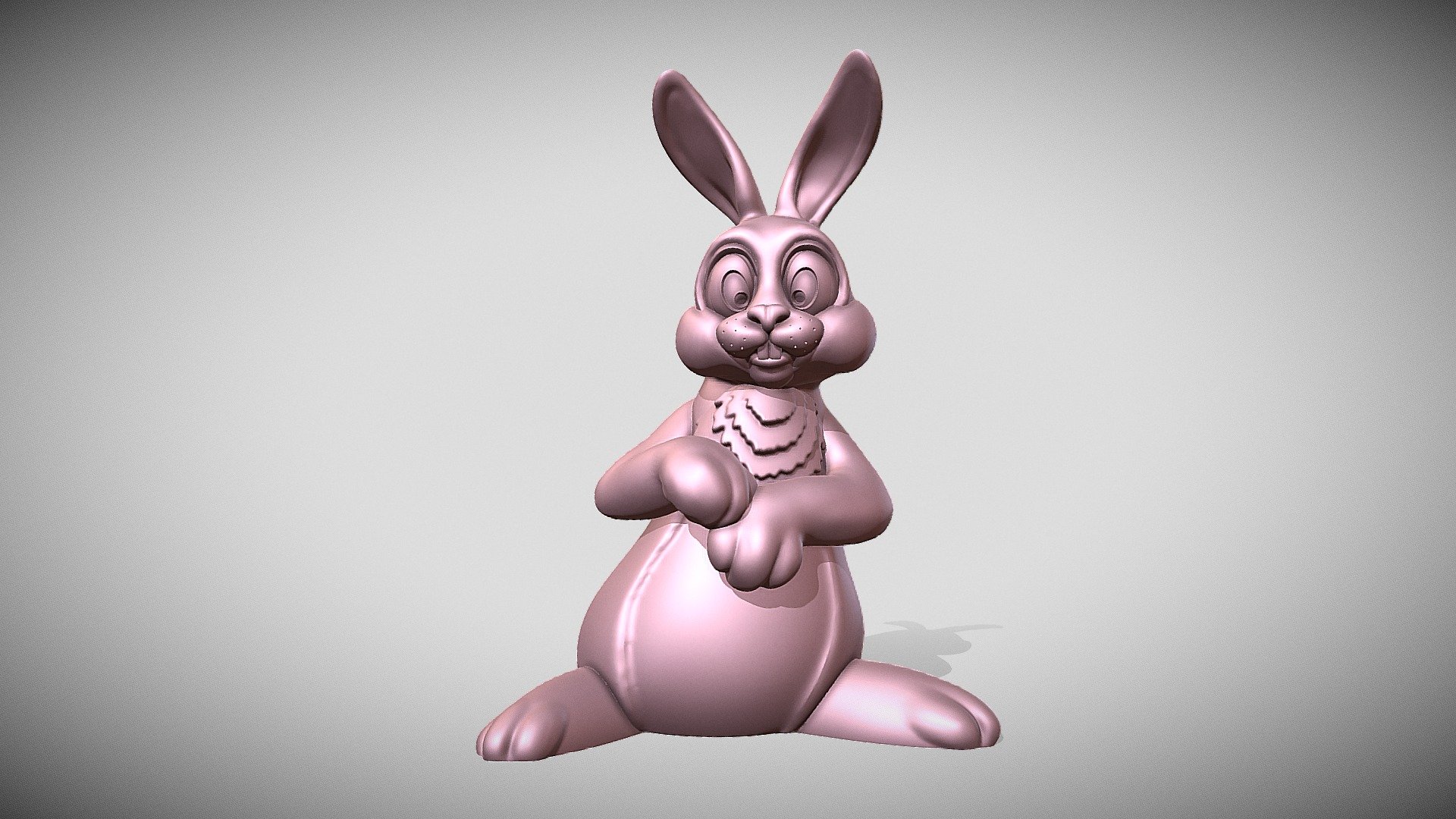 rabbit toy 3d model