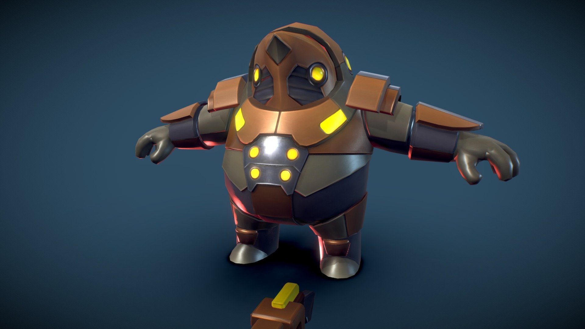 Pablo Korgan 3d model